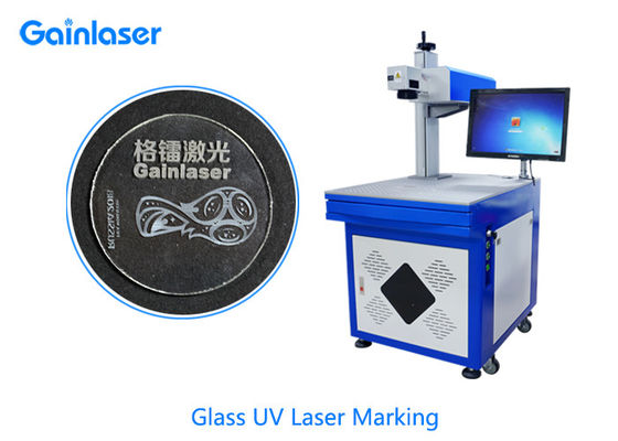 5W 355nm Nanosecond Glass Bottle Etching Machine